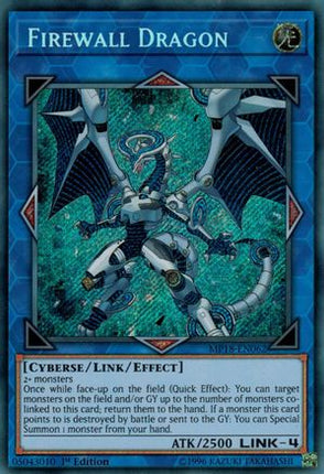 Firewall Dragon (Secret Rare) [MP18-EN062] 1st Edition