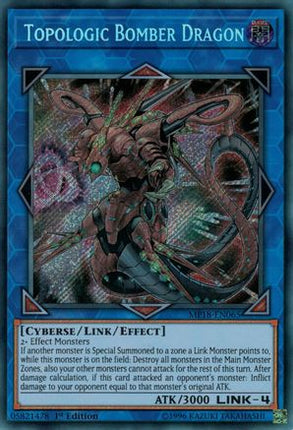 Topologic Bomber Dragon (Secret Rare) [MP18-EN065] 1st Edition