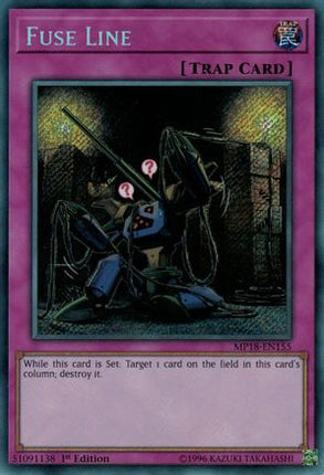 Fuse Line (Secret Rare) [MP18-EN155] 1st Edition