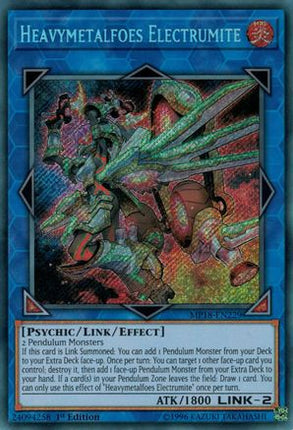 Heavymetalfoes Electrumite (Secret Rare) [MP18-EN229] 1st Edition