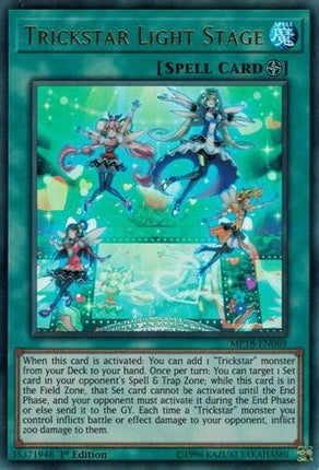 Trickstar Light Stage (Ultra Rare) [MP18-EN069] 1st Edition