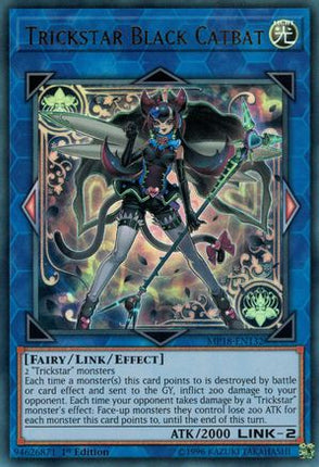 Trickstar Black Catbat (Ultra Rare) [MP18-EN132] 1st Edition