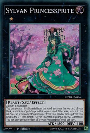 Sylvan Princessprite (Super Rare) [MP18-EN026] 1st Edition