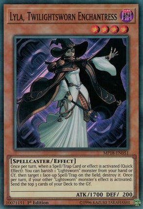 Lyla, Twilightsworn Enchantress (Super Rare) [MP18-EN051] 1st Edition