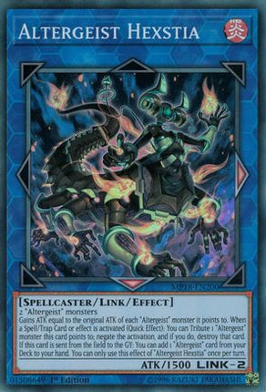 Altergeist Hexstia (Super Rare) [MP18-EN200] 1st Edition