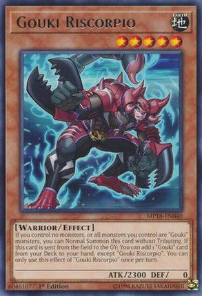 Gouki Riscorpio (Rare) [MP18-EN040] 1st Edition