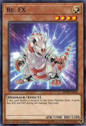 Re: EX (Rare) [MP18-EN058] 1st Edition