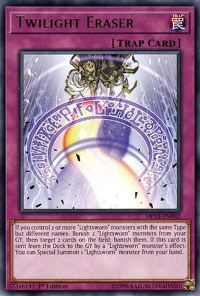 Twilight Eraser (Rare) [MP18-EN082] 1st Edition