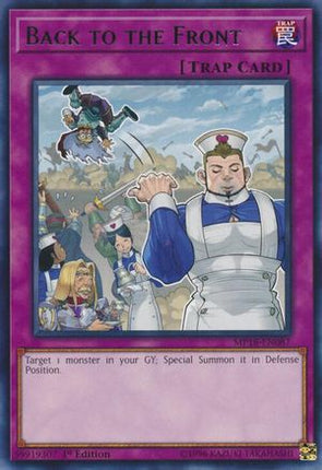Back to the Front (Rare) [MP18-EN087] 1st Edition
