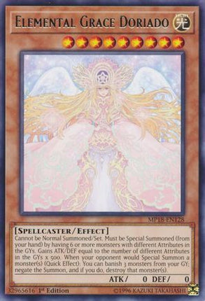 Elemental Grace Doriado (Rare) [MP18-EN128] 1st Edition