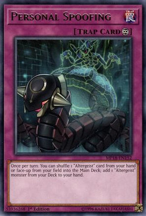 Personal Spoofing (Rare) [MP18-EN152] 1st Edition