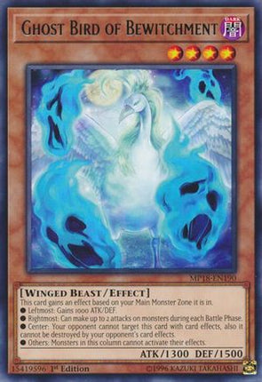Ghost Bird of Bewitchment (Rare) [MP18-EN190] 1st Edition
