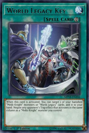 World Legacy Key (Rare) [MP18-EN206] 1st Edition