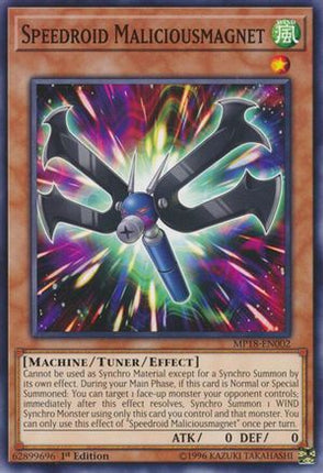 Speedroid Maliciousmagnet (Common / Short Print) [MP18-EN002] 1st Edition