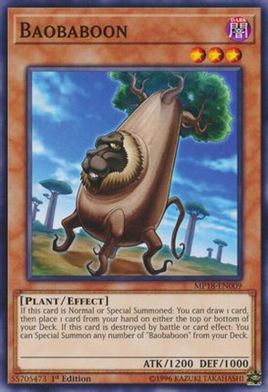Baobaboon (Common / Short Print) [MP18-EN009] 1st Edition