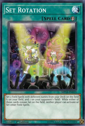 Set Rotation (Common / Short Print) [MP18-EN019] 1st Edition