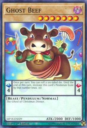 Ghost Beef (Common / Short Print) [MP18-EN029] 1st Edition