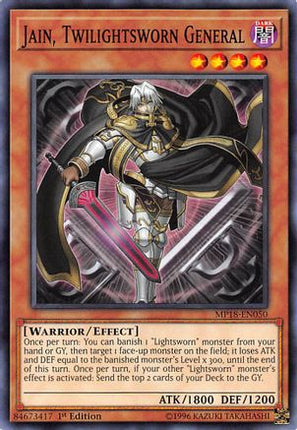 Jain, Twilightsworn General (Common / Short Print) [MP18-EN050] 1st Edition