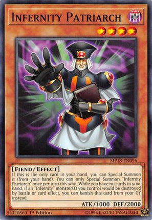 Infernity Patriarch (Common / Short Print) [MP18-EN096] 1st Edition