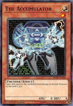 The Accumulator (Common / Short Print) [MP18-EN120] 1st Edition