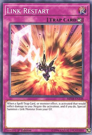 Link Restart (Common / Short Print) [MP18-EN148] 1st Edition