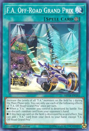 F.A. Off-Road Grand Prix (Common / Short Print) [MP18-EN161] 1st Edition