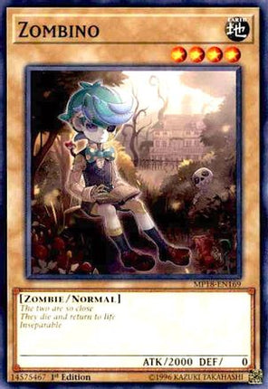 Zombino (Common / Short Print) [MP18-EN169] 1st Edition