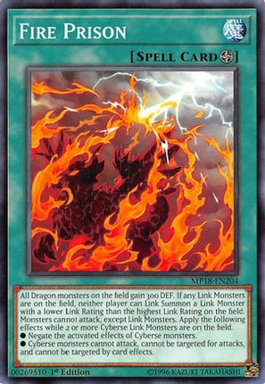 Fire Prison (Common / Short Print) [MP18-EN204] 1st Edition
