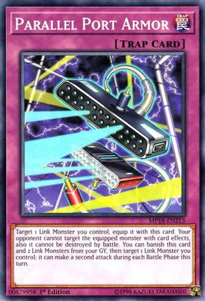 Parallel Port Armor (Common / Short Print) [MP18-EN213] 1st Edition