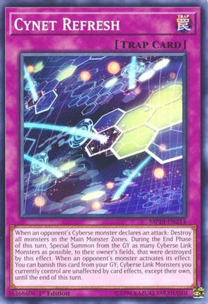 Cynet Refresh (Common / Short Print) [MP18-EN214] 1st Edition
