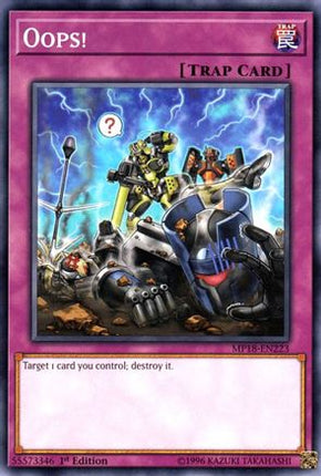Oops! (Common / Short Print) [MP18-EN223] 1st Edition