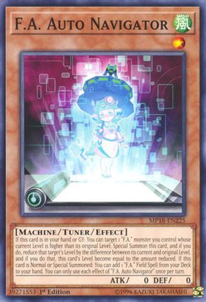 F.A. Auto Navigator (Common / Short Print) [MP18-EN225] 1st Edition