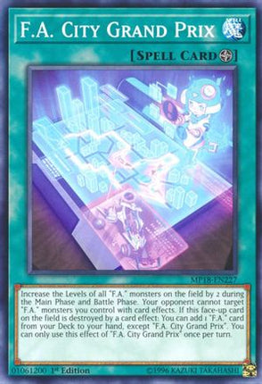 F.A. City Grand Prix (Common / Short Print) [MP18-EN227] 1st Edition