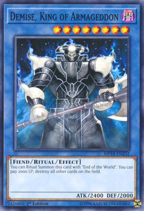 Demise, King of Armageddon (Common / Short Print) [MP18-EN232] 1st Edition
