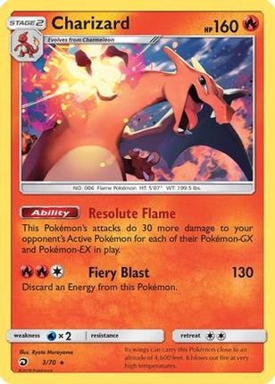 Charizard - 3/70 [Dragon Majesty] Holofoil