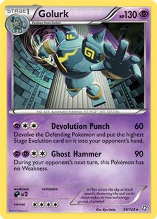 Golurk - 59/124 (EX Dragons Exalted) [Deck Exclusives]