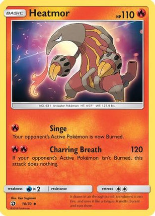 Heatmor - 10/null [Dragon Majesty] Reverse Holofoil