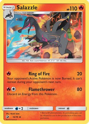 Salazzle - 14/null [Dragon Majesty]