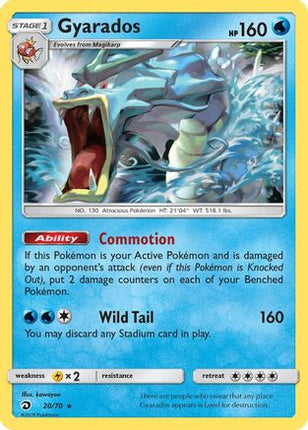 Gyarados - 20/70 [Dragon Majesty] Holofoil