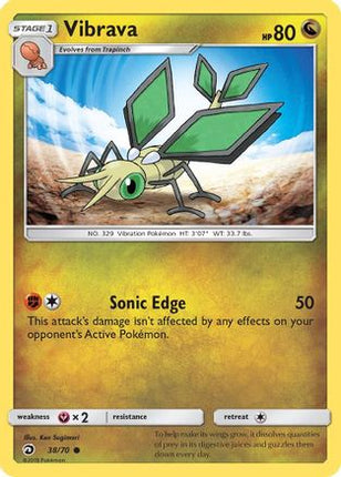 Vibrava - 38/null [Dragon Majesty] Reverse Holofoil