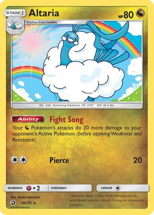 Altaria - 40/70 [Dragon Majesty] Holofoil