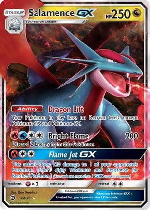 Salamence GX - 44/70 [Dragon Majesty] Holofoil