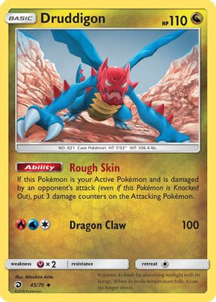 Druddigon - 45/70 [Dragon Majesty] Reverse Holofoil