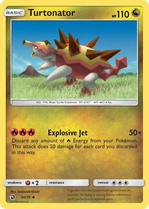 Turtonator - 50/70 [Dragon Majesty] Reverse Holofoil