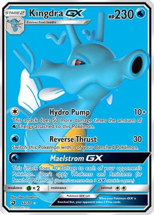 Kingdra GX (Full Art) - 66/null [Dragon Majesty] Holofoil