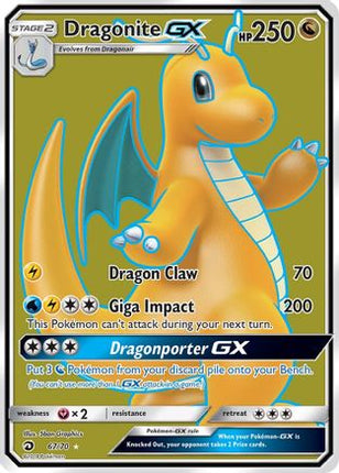 Dragonite GX (Full Art) - 67/null [Dragon Majesty] Holofoil
