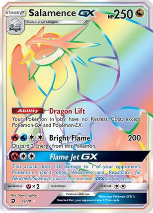 Salamence GX (Secret) - 73/null [Dragon Majesty] Holofoil