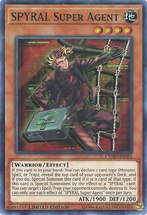 SPYRAL Super Agent (Super Rare) [CYHO-ENSE1] Limited