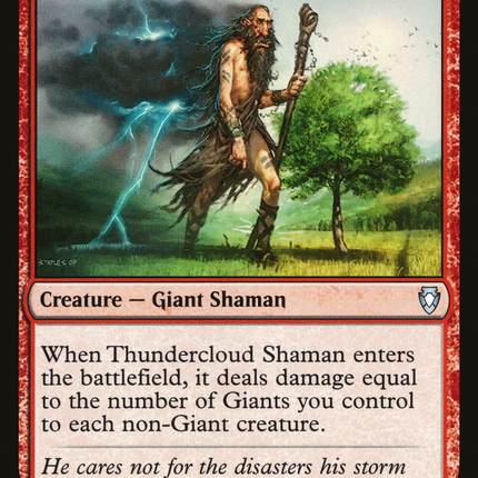 Thundercloud Shaman [Commander Anthology Volume II]