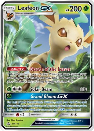 Leafeon GX - SM146 - SM146/null [SM Promos] Holofoil